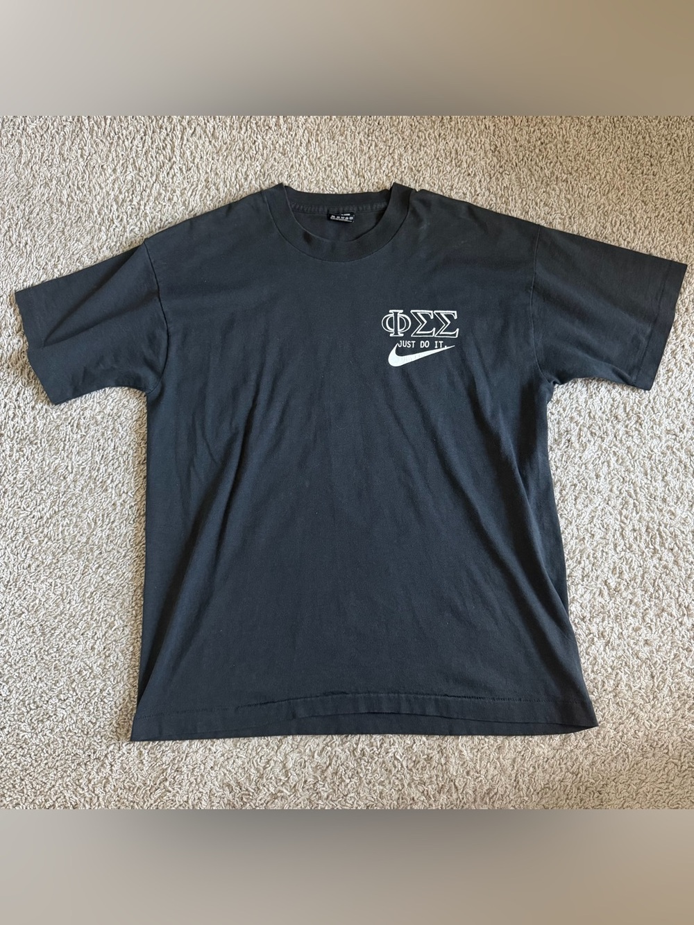 Best Phi Sigma Sigma ΦΣΣ Just Do It Sorority Single Stitch 80s VTG Tee T Shirt
